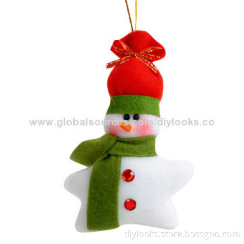 Hang Decorative Display Ornament Snowman for Christmas Trees